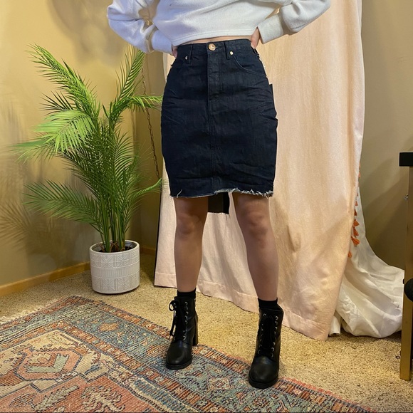 One Teaspoon Dresses & Skirts - ONE TEASPOON Denim Skirt